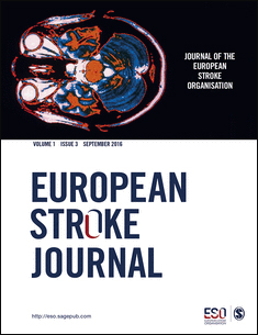 European Stroke Journal Cover